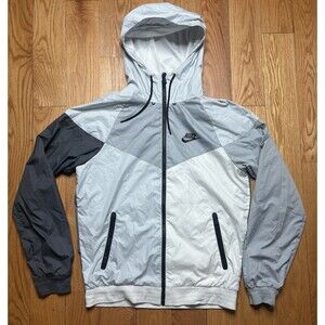 Nike Windbreaker Windrunner Hooded Jacket Mens Size Small Color Block Rare